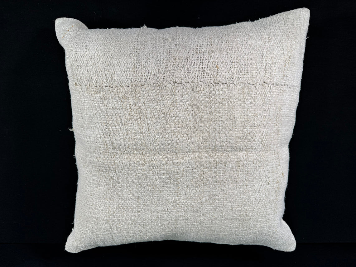 Turkish Hemp Pillow Cushion Natural Beige Pillow Cushion Cover 24x24 #30407