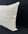 Turkish Hemp Pillow Cushion Natural Beige Pillow Cushion Cover 24x24 #30407