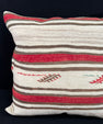 Turkish Hemp Pillow Cushion Natural Beige Red Pillow Cushion Cover 24x24 #30419