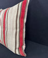 Turkish Hemp Pillow Cushion Natural Beige Red Pillow Cushion Cover 24x24 #30419