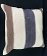 Turkish Hemp Pillow Cushion Natural Beige Brown Pillow Cushion Cover 24x24 #30410