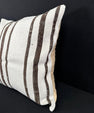 Turkish Hemp Pillow Cushion Natural Beige Brown Pillow Cushion Cover 24x24 #30420