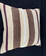 Turkish Hemp Pillow Cushion Natural Beige Brown Pillow Cushion Cover 24x24 #30426