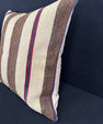 Turkish Hemp Pillow Cushion Natural Beige Brown Pillow Cushion Cover 24x24 #30426