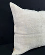Turkish Hemp Pillow Cushion Natural Beige Pillow Cushion Cover 24x24 #30396