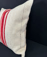 Turkish Hemp Pillow Cushion Natural Beige Red Pillow Cushion Cover 24x24 #30422