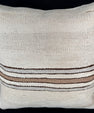 Turkish Hemp Pillow Cushion Natural Beige Brown Pillow Cushion Cover 24x24 #30397