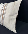 Turkish Hemp Pillow Cushion Natural Beige Brown Pillow Cushion Cover 24x24 #30397
