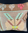 Turkish Hemp Pillow Cushion Natural Mint Green Brown Pillow Cushion Cover 24x24 #30400