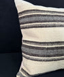 Turkish Hemp Pillow Cushion Natural Beige Gray Pillow Cushion Cover 24x24 #30395