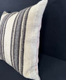 Turkish Hemp Pillow Cushion Natural Beige Gray Pillow Cushion Cover 24x24 #30395