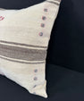 Turkish Hemp Pillow Cushion Natural Beige Brown Pillow Cushion Cover 24x24 #30401