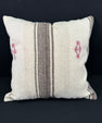 Turkish Hemp Pillow Cushion Natural Beige Brown Pillow Cushion Cover 24x24 #30401