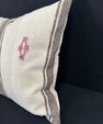 Turkish Hemp Pillow Cushion Natural Beige Brown Pillow Cushion Cover 24x24 #30401