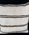 Turkish Hemp Pillow Cushion Natural Beige Brown Pillow Cushion Cover 24x24 #30424