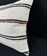 Turkish Hemp Pillow Cushion Natural Beige Brown Pillow Cushion Cover 24x24 #30424