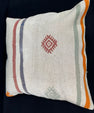 Turkish Hemp Pillow Cushion Natural Beige Red Pillow Cushion Cover 24x24 #30411