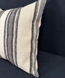 Turkish Hemp Pillow Cushion Natural Beige Brown Pillow Cushion Cover 24x24 #30413