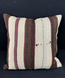 Turkish Hemp Pillow Cushion Natural Beige Brown Pillow Cushion Cover 24x24 #30374