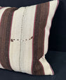 Turkish Hemp Pillow Cushion Natural Beige Brown Pillow Cushion Cover 24x24 #30374
