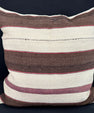 Turkish Hemp Pillow Cushion Natural Beige Brown Pillow Cushion Cover 24x24 #30425