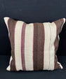 Turkish Hemp Pillow Cushion Natural Beige Brown Pillow Cushion Cover 24x24 #30425