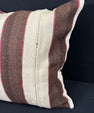 Turkish Hemp Pillow Cushion Natural Beige Brown Pillow Cushion Cover 24x24 #30425