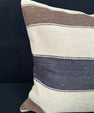 Turkish Hemp Pillow Cushion Natural Beige Brown Pillow Cushion Cover 24x24 #30377