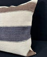 Turkish Hemp Pillow Cushion Natural Beige Brown Pillow Cushion Cover 24x24 #30377