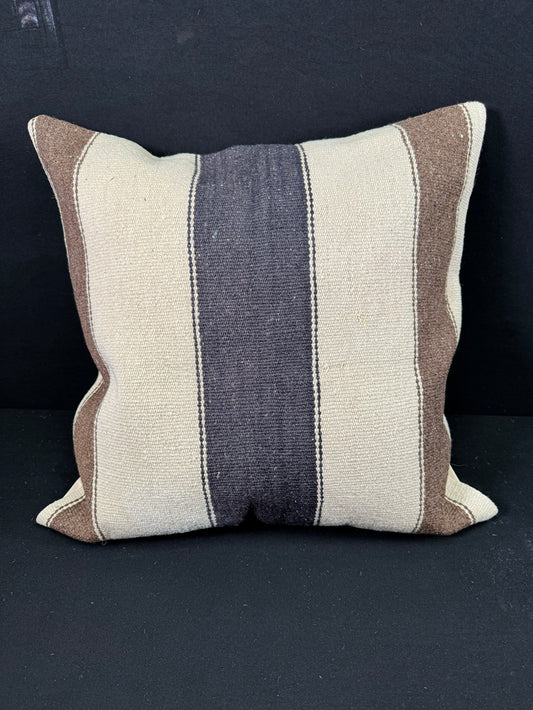 Turkish Hemp Pillow Cushion Natural Beige Brown Pillow Cushion Cover 24x24 #30377