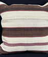 Turkish Hemp Pillow Cushion Natural Beige Brown Pillow Cushion Cover 24x24 #30375