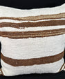 Turkish Hemp Pillow Cushion Natural Beige Brown Pillow Cushion Cover 24x24 #30417