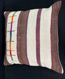Turkish Hemp Pillow Cushion Natural Beige Brown Pillow Cushion Cover 24x24 #30408