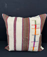 Turkish Hemp Pillow Cushion Natural Beige Brown Pillow Cushion Cover 24x24 #30408