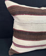 Turkish Hemp Pillow Cushion Natural Beige Brown Pillow Cushion Cover 24x24 #30412
