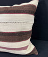 Turkish Hemp Pillow Cushion Natural Beige Brown Pillow Cushion Cover 24x24 #30412