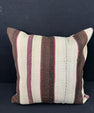 Turkish Hemp Pillow Cushion Natural Beige Brown Pillow Cushion Cover 24x24 #30412