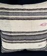 Turkish Hemp Pillow Cushion Natural Beige Gray Pillow Cushion Cover 24x24 #30392