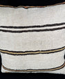Turkish Hemp Pillow Cushion Natural Beige Brown Pillow Cushion Cover 24x24 #30380