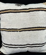 Turkish Hemp Pillow Cushion Natural Beige Brown Pillow Cushion Cover 24x24 #30380