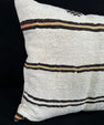 Turkish Hemp Pillow Cushion Natural Beige Brown Pillow Cushion Cover 24x24 #30380