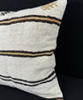 Turkish Hemp Pillow Cushion Natural Beige Brown Pillow Cushion Cover 24x24 #30380