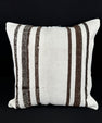 Turkish Hemp Pillow Cushion Natural Beige Brown Pillow Cushion Cover 24x24 #30385