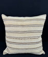 Turkish Hemp Pillow Cushion Natural Beige Brown Pillow Cushion Cover 24x24 #30390