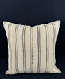 Turkish Hemp Pillow Cushion Natural Beige Brown Pillow Cushion Cover 24x24 #30390