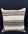 Turkish Hemp Pillow Cushion Natural Beige Gray Pillow Cushion Cover 24x24 #30387