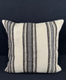 Turkish Hemp Pillow Cushion Natural Beige Gray Pillow Cushion Cover 24x24 #30387