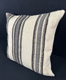 Turkish Hemp Pillow Cushion Natural Beige Gray Pillow Cushion Cover 24x24 #30387