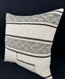 Turkish Hemp Pillow Cushion Natural Beige Brown Pillow Cushion Cover 24x24 #30381