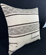 Turkish Hemp Pillow Cushion Natural Beige Brown Pillow Cushion Cover 24x24 #30381